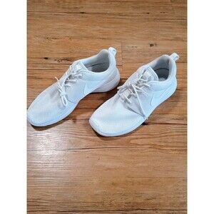Nike Roshe One Triple Women’s Sneakers Running Shoes White Size 8